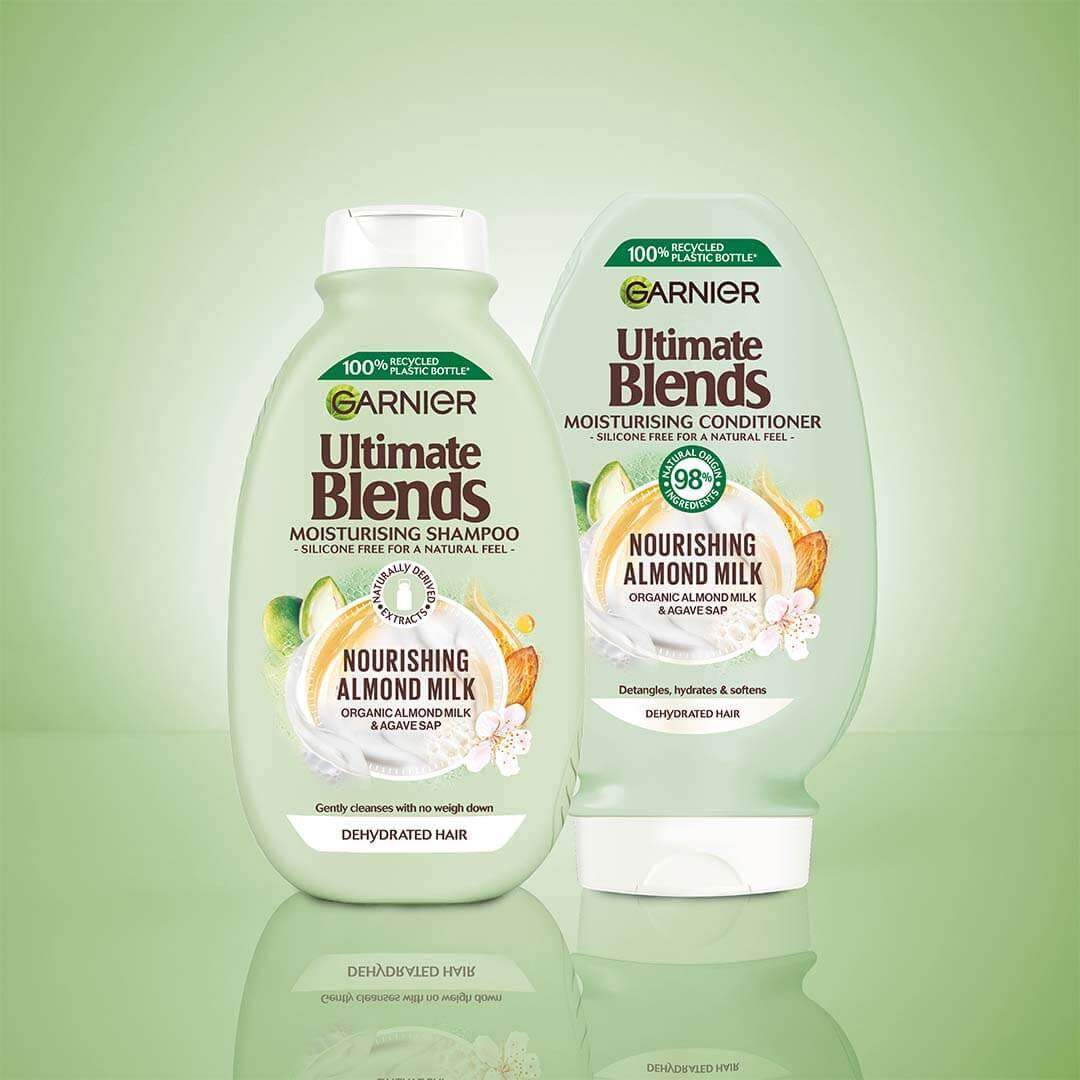 Garnier Ultimate Blends Almond Crush Shampoo 400ml