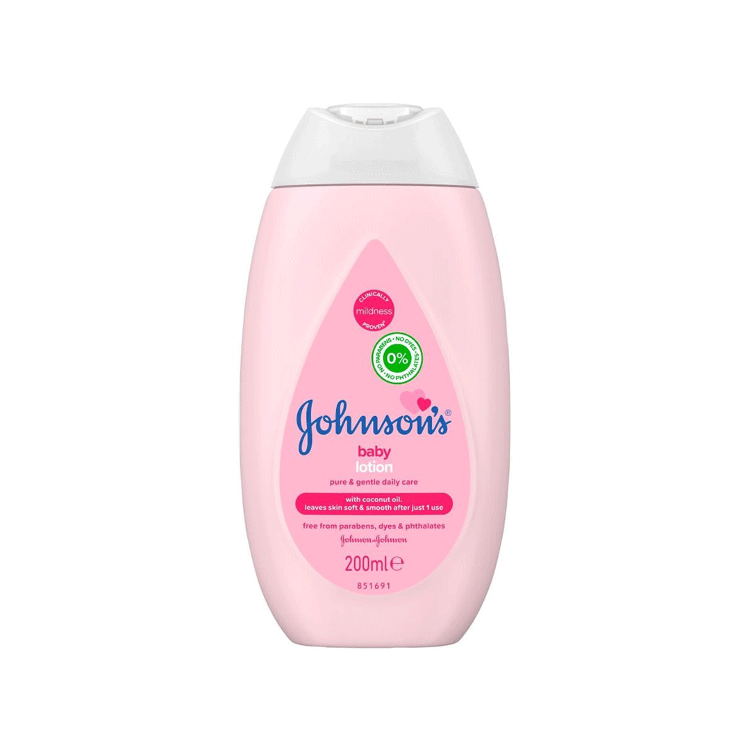 Johnson's Pure & Gentle Baby Lotion 200ml