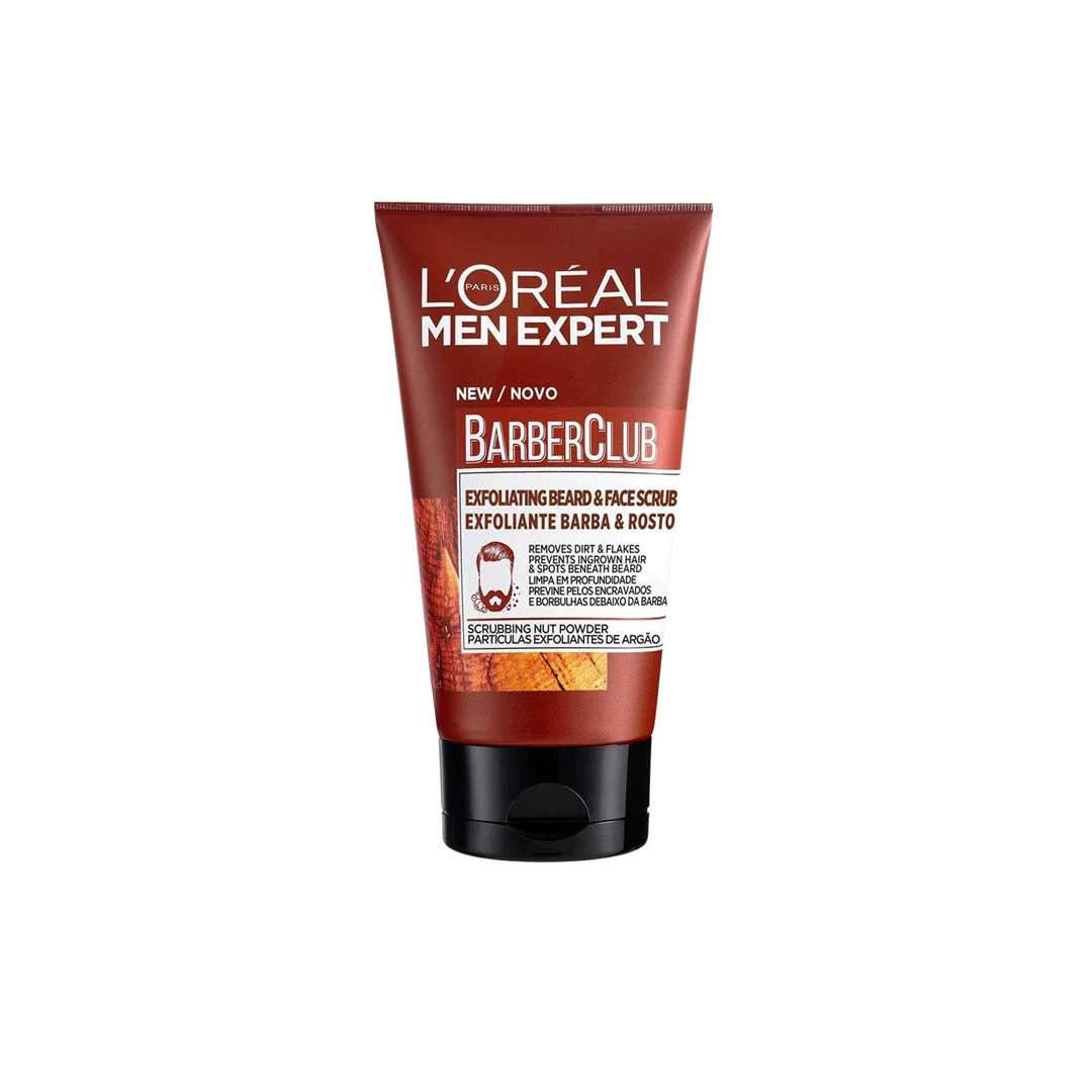 L'Oréal Men Barberclub Beard & Face Scrub 100ml