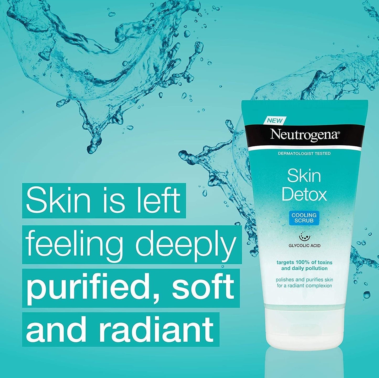 Neutrogena Skin Detox Cooling Scrub 150ml