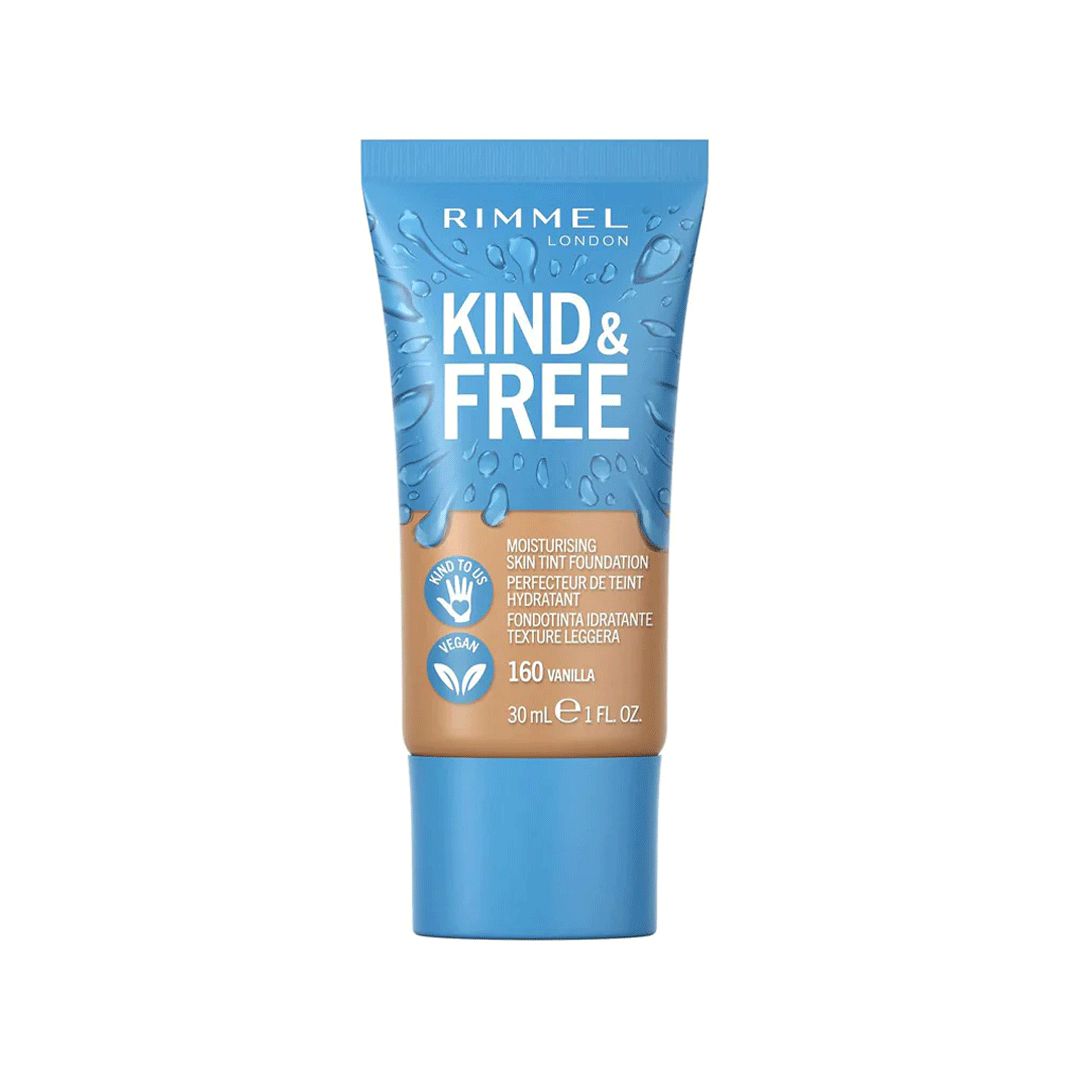 Rimmel Kind & Free Skin Tint Foundation - 160 Vanilla
