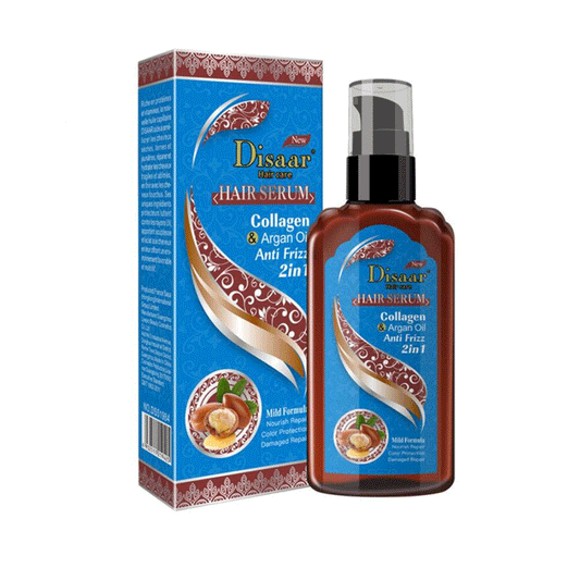 Disaar 2 In 1 Anti Frizz Argan Oil Hair Serum 120ml