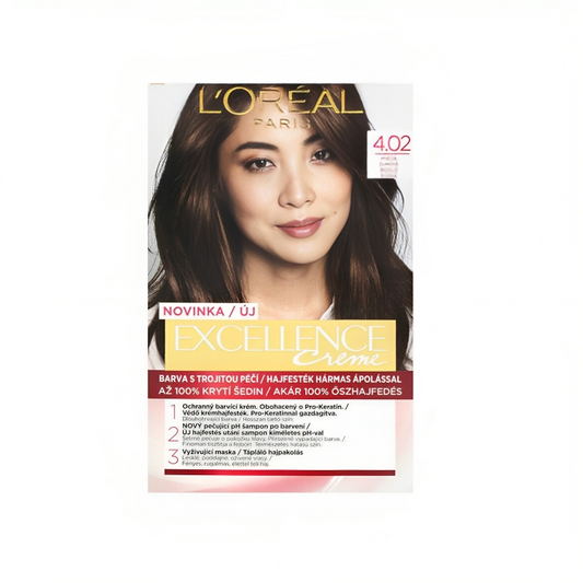 L'Oréal Excellence Creme - 4.02 Brown Rainbow Hair Color