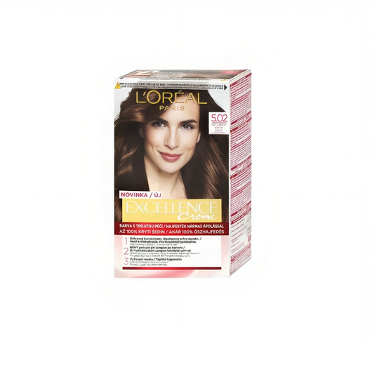 L'Oréal Excellence Creme - 5.02 Light Brown Rainbow Hair Color