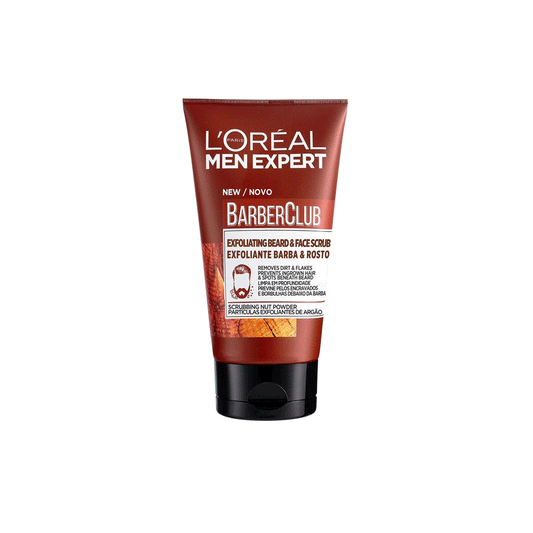 L'Oréal Men Barberclub Beard & Face Scrub 100ml
