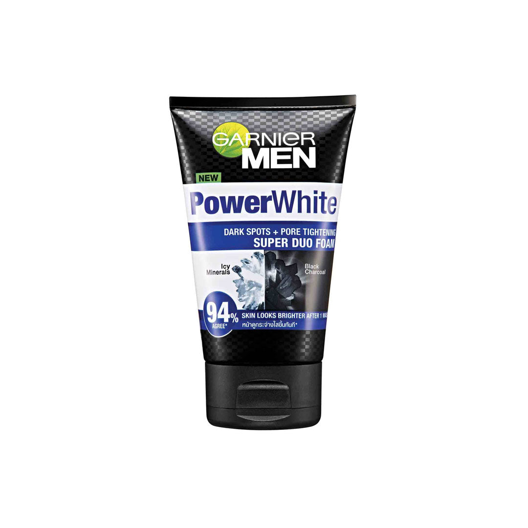 Garnier Men Power White Super  Duo Foam 100ml