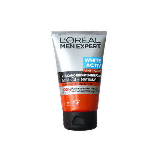 L'Oréal Men White Active Volcano Brightening Foam 100ml