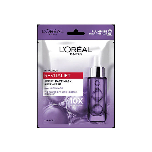 L'Oréal Revitalift Plumping + Hyaluronic Face Sheet Mask 35g